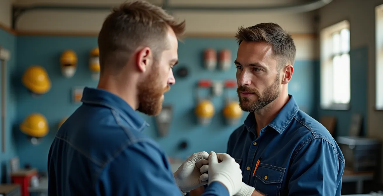 Formation pratique au port correct des gants de sécurité